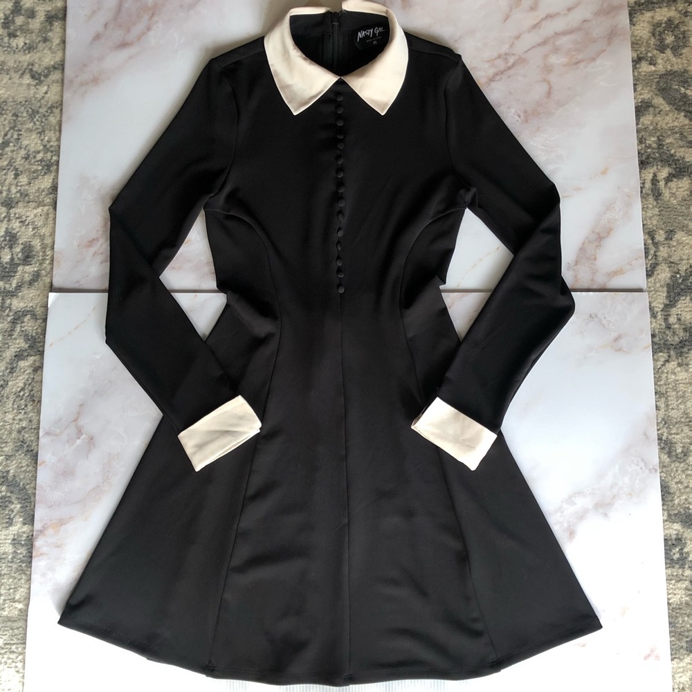 Nasty Gal Dress, perfect for Wednesday Addams!